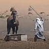 Horrifying video shows camel being beaten by its cruel owner in Morocco - as rights group warns tourists of dark underbelly of animal rides