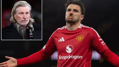 Football fans mock 'shameless' Robbie Savage for his bizarre Mason Mount comment in Man United's win over Athletic Bilbao