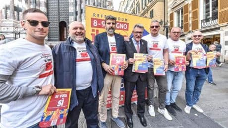 Landini a Genova per il referendum: “Le manifestazioni dei fascisti devono essere vietate” | Video