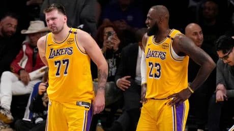 La reacción de LeBron al nuevo contrato de Doncic