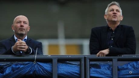 Gary Lineker and Alan Shearer send message to Jamie Vardy after Leicester exit