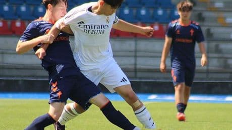 Pelea a puñetazos entre los jugadores cadetes del Celta y del Madrid