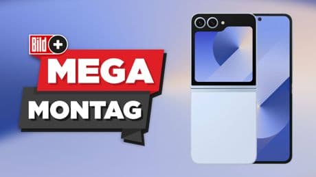 MEGA MONTAG bei BILDplus - Samsung Galaxy Z Flip6 gewinnen!