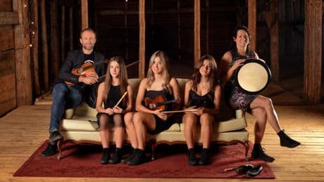 Les LeBlanc, l’authenticité de la musique celtique en famille