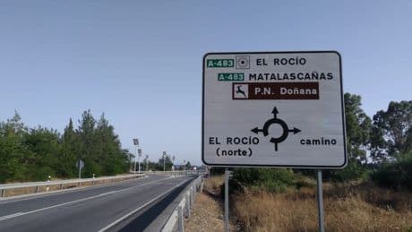 La Junta empezará en otoño las obras del tercer carril entre Almonte y El Rocío para aliviar el tráfico