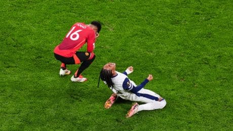 Amad Diallo issues grovelling apology to Man Utd fans after Europa League final and vows ‘this will never happen again’