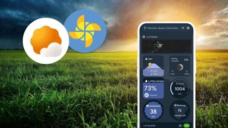 Pixel-Look, Regenradar und mehr: Gratis Wetter-Apps machen es besser als Google