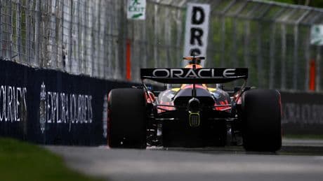 Max Verstappen komt niet verder dan negende tijd in tweede vrije training Canada; George Russell de snelste