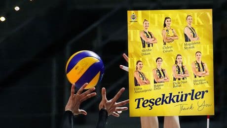 Fenerbahçe kadın voleybol takımında 7 ayrılık birden
