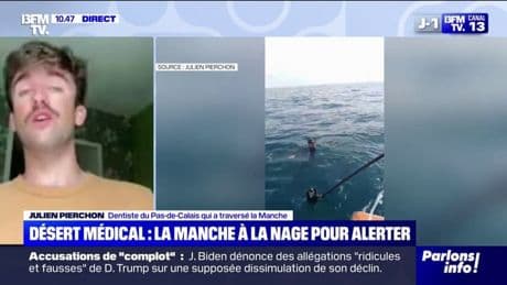 "J'ai récolté un peu plus de 27.000 euros": ce dentiste a traversé la Manche à la nage pour financer un cabinet mobile et soigner les plus démunis.