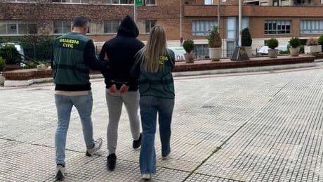 Dos detenidos por secuestrar y dar una paliza a un joven de Guadalajara que debía dinero a una violenta banda criminal