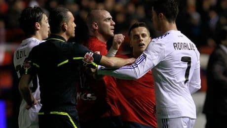 Cristiano Ronaldo showed true colours with message to La Liga rival during furious row