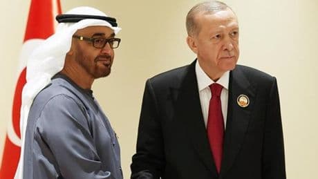 Cumhurbaşkanı Erdoğan, Birleşik Arap Emirlikleri Devlet Başkanı ile görüştü