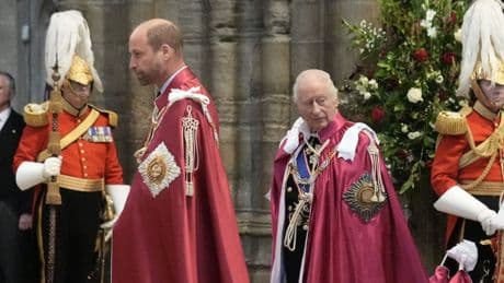 König Charles und Prinz William: Besonderer Auftritt zu zweit