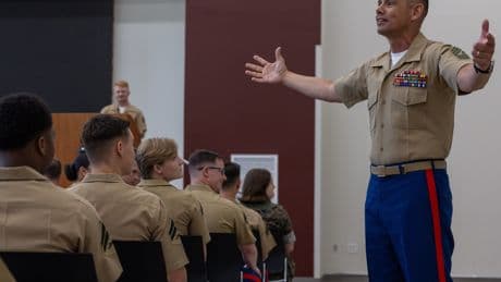 This corporal's 'reply all' email debacle went viral. When the memes blew up, a top Marine took notice.
