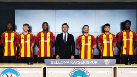 Kayserispor’un yeni transferleri görücüye çıktı
