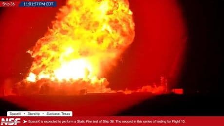 Starship, el megacohete con el que Elon Musk quiere ir a Marte, explota de nuevo durante una prueba técnica