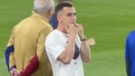 Marc Casadó se ríe de su vídeo pitando el himno del Real Madrid: "No se puede decir que sea 'anti', pero..."
