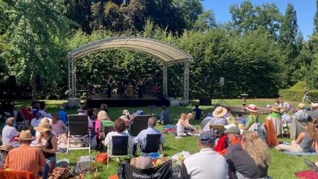 Musikfestival: Viel Andrang beim Musik-Picknick am Schloss Proschwitz