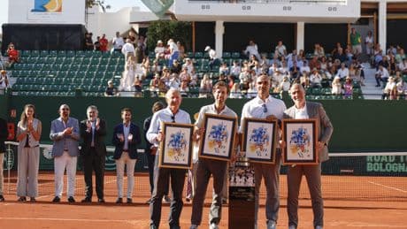 El deslucido homenaje a los primeros campeones de la Davis pone a España frente a su descorazonador presente
