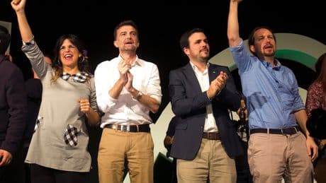 Andalucía será la plaza en la que se destapen las alianzas en la izquierda
