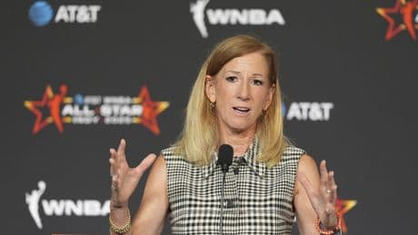 WNBA’s Cathy Engelbert counters on ‘constructive’ CBA talks as players send message before All-Star game