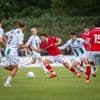 Het Wrexham van Hollywoodster Ryan Reynolds oefent in Veendam