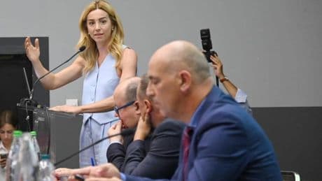Ex Ilva, Salis al convegno di Fiom Genova: “Serve trasparenza, chiediamo un tavolo con il governo, i sindacati e tutte le parti coinvolte”