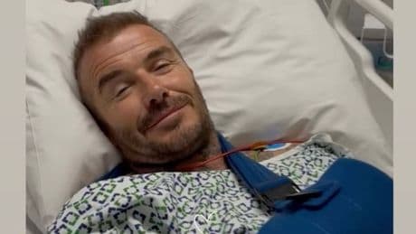 Wegen Verletzung von vor 22 Jahren - OP! Beckham im Krankenhaus