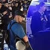 Canterbury Bulldogs fans are accused of blocking traffic and harassing motorists in wild video before cops put a stop to celebrations