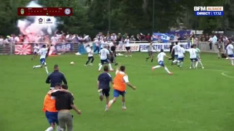 Régional 3: le FC Mulhouse obtient la montée en National 3 après sa victoire contre Villerupt