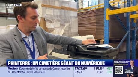 Ordinateurs, imprimantes des Jeux olympiques... Printerre: un cimetière géant à l'ère du numérique