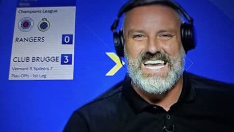 Pundits pile on Rangers as 'pub team' defending in joke first half leaves Champions League dreams in tatters