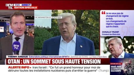 Le secrétaire général de l'Otan Mark Rutte a félicité Donald Trump après "son action décisive" en Iran