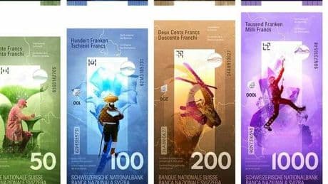 Neue Banknoten: Schweizer Franken in neuem Gewand