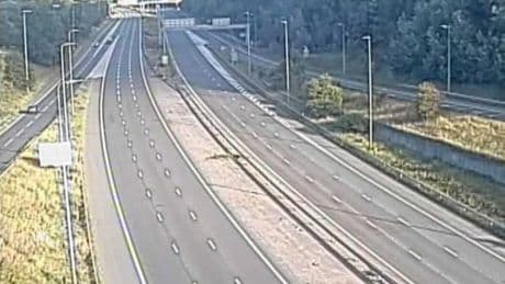 Motorcyclist killed after crash on M60 with road closed