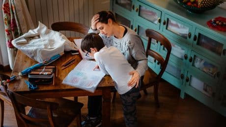 I'm a 40-year-old mom of 3 working toward my doctorate. It's not easy to juggle it all, but I'm doing this for me.