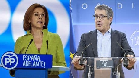 Del 'yo no leo El Mundo' de Cospedal al 'no leo El Español' de Patxi López: el PSOE de Sánchez emula al PP de Rajoy