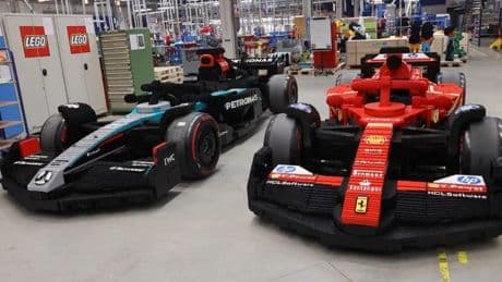 Bis zu 20km/h schnell: Dieses Formel-1-Auto besteht aus 400.000 Legosteinen – und kann fahren
