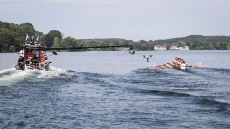 Dreharbeiten: Legendärer Ruder-Olympiasieg wird mit Masucci verfilmt