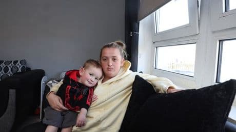 Mum left fearing for son's life in damp and mould riddled home