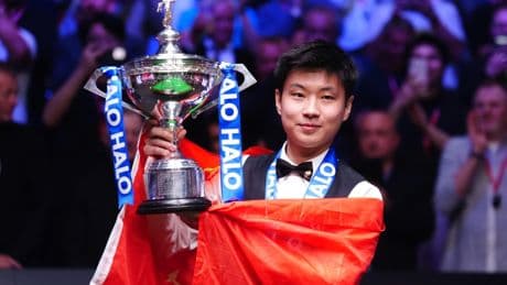 Who is snooker world champion Zhao Xintong’s girlfriend?