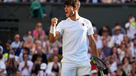 Carlos Alcaraz vs. Taylor Fritz and Novak Djokovic vs. Jannik Sinner are Wimbledon's semifinals