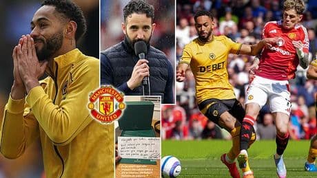 Man United meet terms of Matheus Cunha's £62.5m release clause with Wolves star set for medical before becoming Ruben Amorim's first signing of summer rebuild