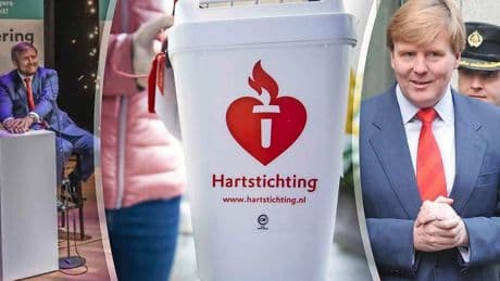 Ondanks corona kwam koning naar evenement van de Hartstichting: ’Hij droeg stropdas die hij vijftien jaar geleden van ons kreeg’