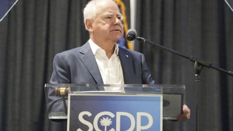 Minnesota Gov. Tim Walz, in South Carolina remarks, calls on Democrats 'to be a little meaner'