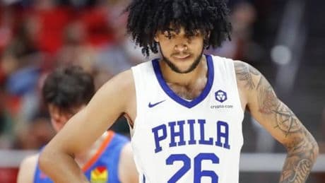 Izan Almansa, el triple MVP de España, crece con los Sixers en su lucha por jugar en la NBA