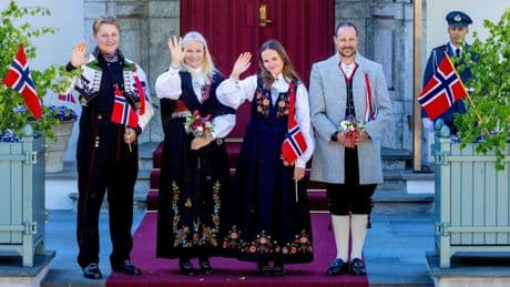 Norwegische Royals: Familie zeigt Einigkeit zum Nationalfeiertag