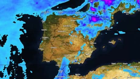 Una profunda vaguada llega tras la DANA en los próximos días con tormentas y cambios térmicos
