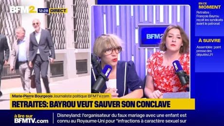 Retraites: François Bayrou veut sauver le conclave